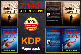 convert kindle or ebook cover to KDP paperback cover