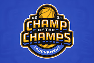 draw awesome logo for sports team, league, tournament