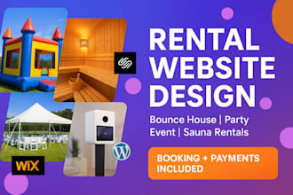 bounce house rental website sauna rental party rental website event rental sites