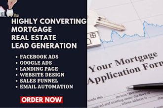 generate mortgage new home real estate mortgage broker refinance home loan leads