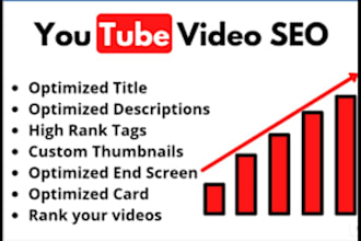 create youtube video SEO title description hashtags tags