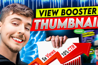 design the amazing youtube thumbnail
