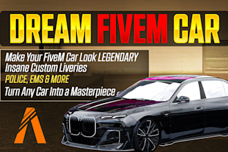 create a custom fivem car for you