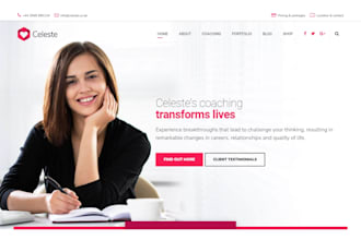 design life coach website life coaching website consulting website life coach