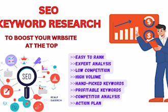 seo keyword research to boost rankings