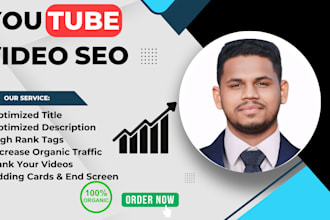 be your youtube SEO expert for organic growth
