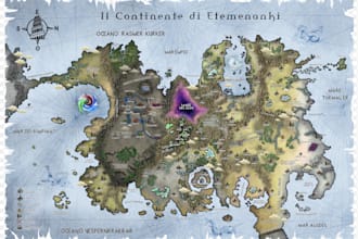 do 2d custom map and cartography designs