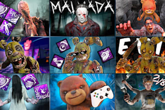 create high quality dead by daylight thumbnails and renders