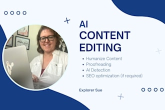 proofread, fact check and humanize your ai generated content