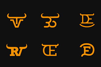 create western cattle ranch style logo for farm business