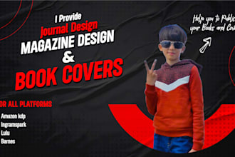 design your logo book cover magazine flyers and brochure