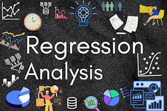 conduct regression analysis and predictive modeling with python