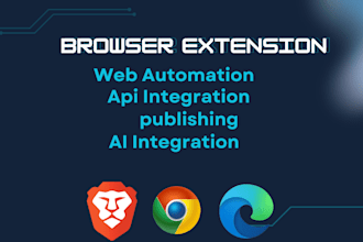 build a custom chrome extension or browser automation tool