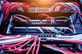 configure switches , routers and troubleshot it as well