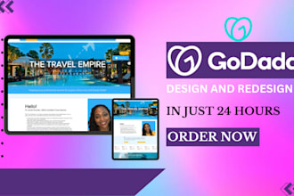 do godaddy website design wix website redesign for coaches and realtors