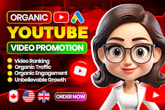 do organic youtube video promotion