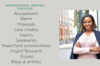 do business management, development, organizational, marketing strategy assigned