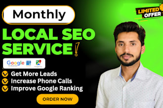 do monthly gmb ranking local seo service for google top ranking
