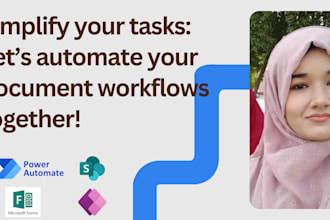automate your processes using power automate, sharepoint, and ms forms