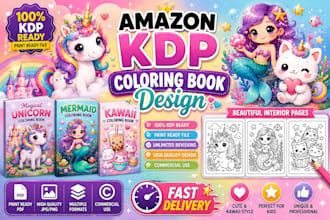 create cozy cute coloring book pages for amazon KDP