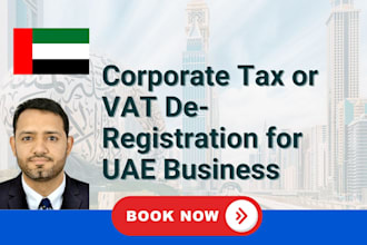 handle uae vat or corporate tax deregistration