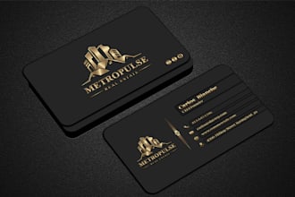 do  modern luxury minimalist business card