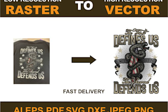 convert any logo or image to vector ai, eps, pdf, svg, png, jpg
