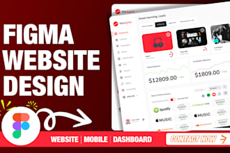 do custom website, figma website design, website design figma, website ui ux