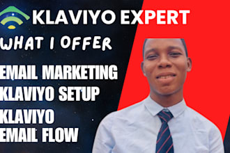 setup email marketing, klaviyo setup, klaviyo and email flow