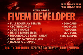make a perfect fivem roleplay server