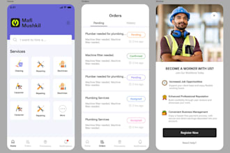 develop a service provider app, on demand handyman app, errand app, laundry app