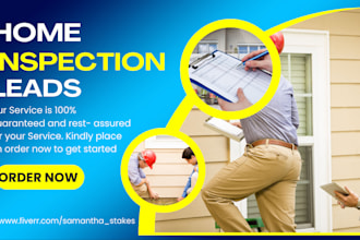 home inspection leads repair, renovation home appliance repair leads