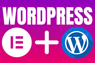 design redesign build rebuild wordpress website by elementor wordpress developer