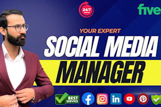 be your expert social media manager and content creator