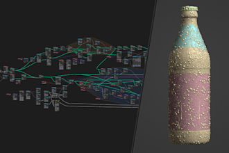 build a system in blender geometry and shader nodes for your needs