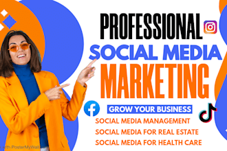 be your healthcare, real estate digital social media marketing manager