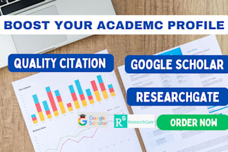 increase your google scholar citation using researchgate