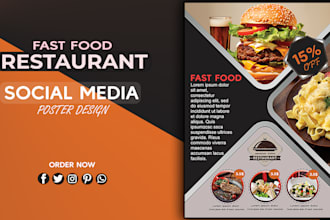 design social media flyer, poster, banners and ads