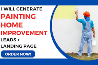 generate painting leads home improvement leads using facebook meta ads