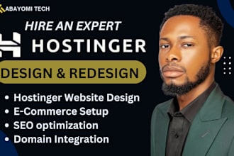 design hostinger website  design hostinger landing pages set up website hosting