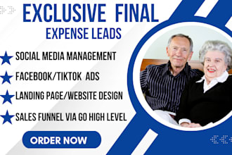 final expense landing page final expense leads insurance final expense website