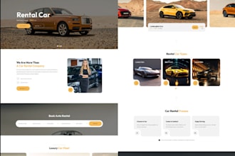 build HQ car rental, taxi booking or chauffeur website with advanced feature