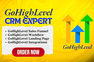 build gohighlevel sales funnel, store, website and be your go high level expert