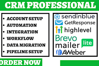 setup sendinblue aweber getresponse mailerlite brevo gohighlevel email campaign