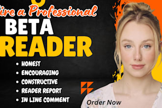beta read, critique fantasy fiction novel, memoir, developmental book editor