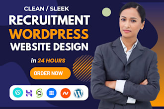 create recruitment website job board website healthcare staffing website