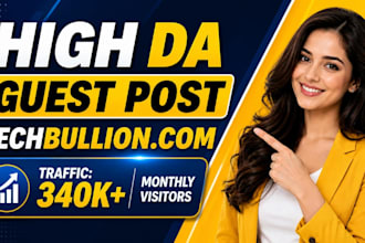 do guest post and article submission  on tech bullion