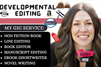 be non fiction ghostwriter book editing and formatting developmental book editor