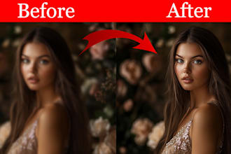 enhance, upscale, and restore low resolution images to high quality