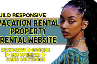 luxury vacation rental website, property rental website, rental booking website